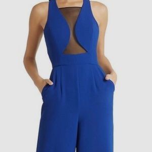BCBGeneration Royal blue jumpsuit